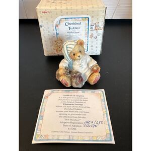 Cherished Teddies #617296 Ebearnezer Scrooge "Bah Humbug!" Figurine